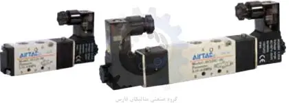 متالیکان فارس-سلونوئید ولو (شیر برقی) AIRTAC سری  4V400 (5.2 way, 5.3 way)